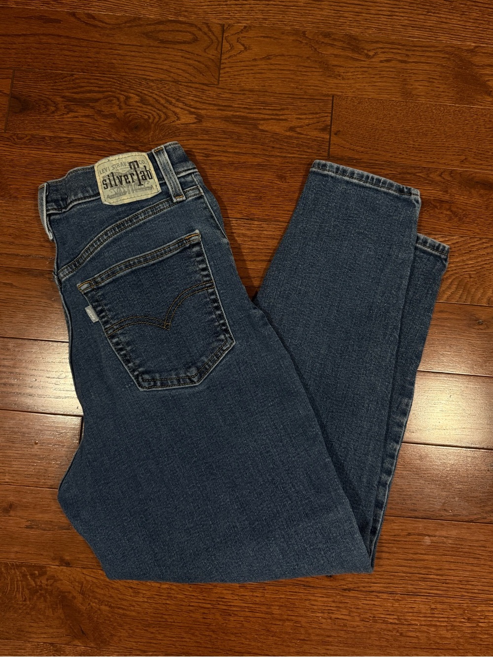 Women’s Vintage Silvertab Blue Relaxed Jeans